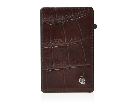 Croco Pasjeshouder RFID | mocca