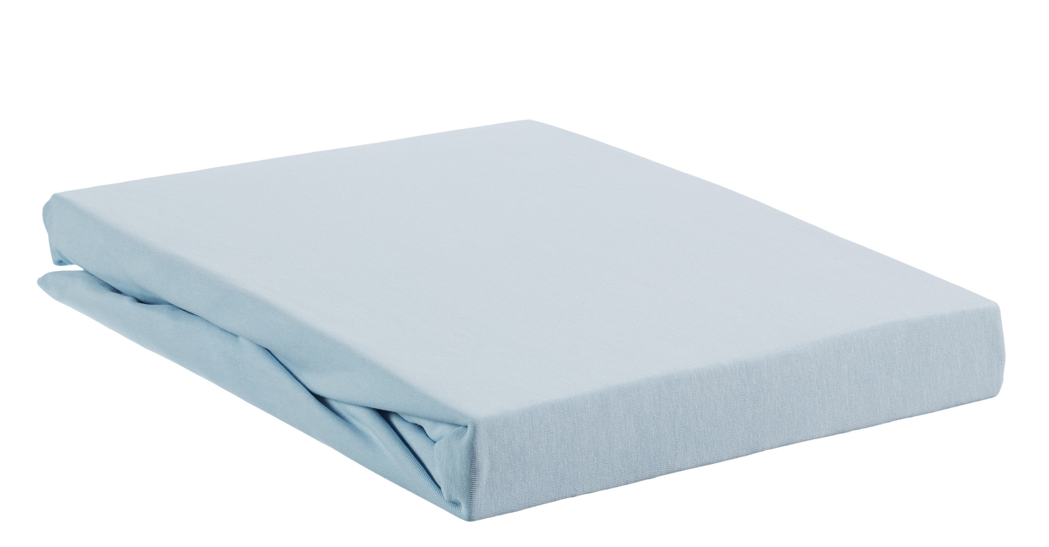 Beddinghouse Premium Jersey Lycra Topper Hoelaken - Licht Blauw