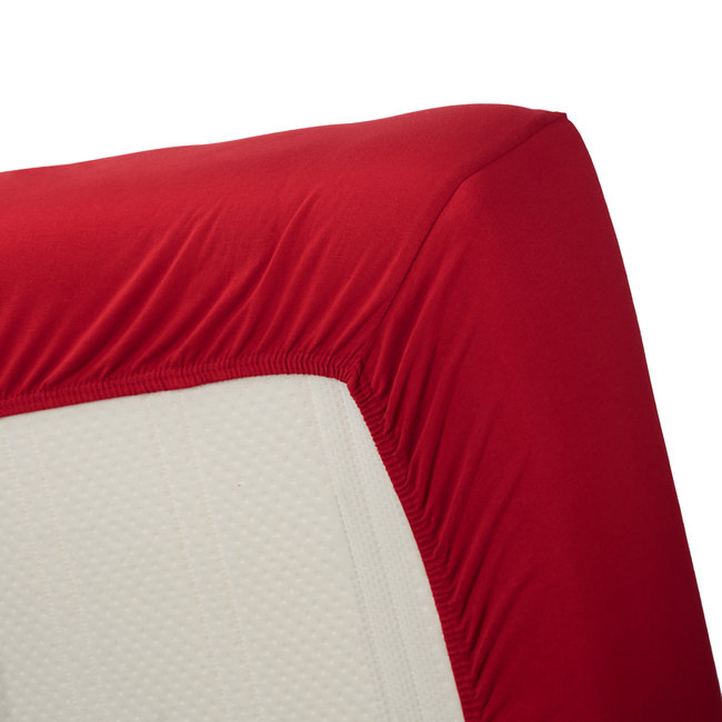 Beddinghouse Beddinghouse Jersey Topper Hoeslaken - Rood