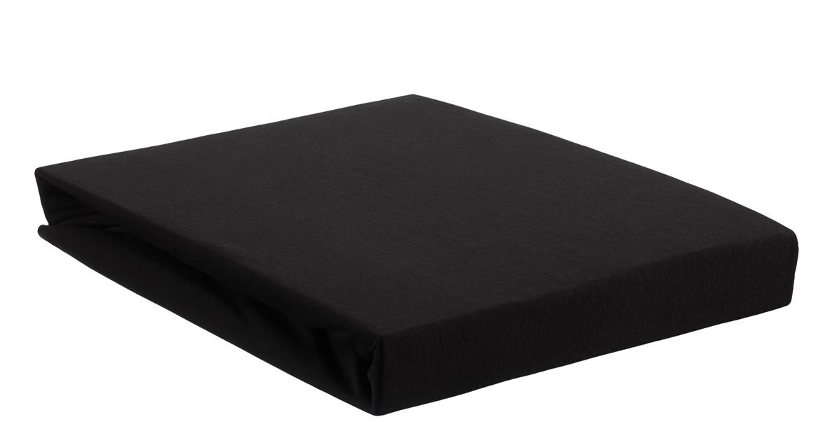 Beddinghouse Premium Jersey Lycra Splittopper Hoeslaken - Zwart