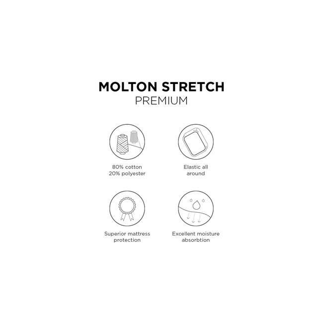 Beddinghouse Splittopper Premium  Molton Stretch  - Beddinghouse