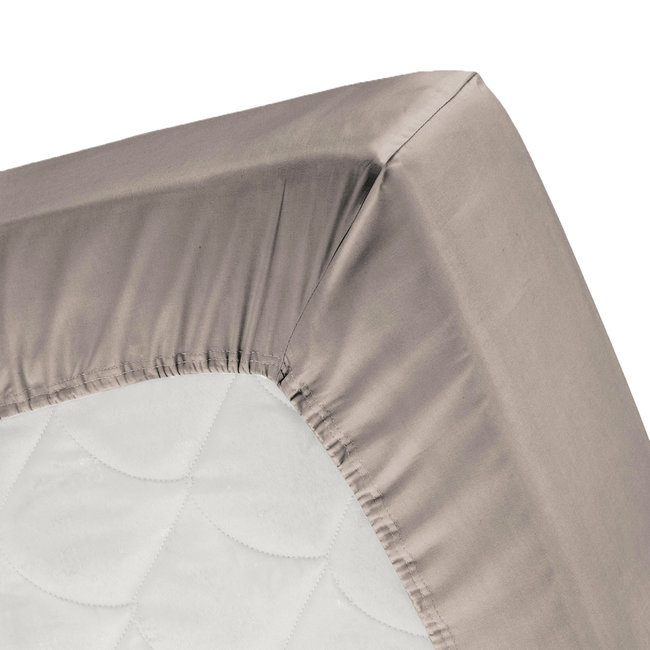 Cinderella katoen hoeslaken - Taupe