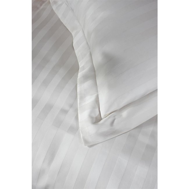 Beddinghouse Beddinghouse Shine Dekbedovertrek - Wit - Katoen Satijn