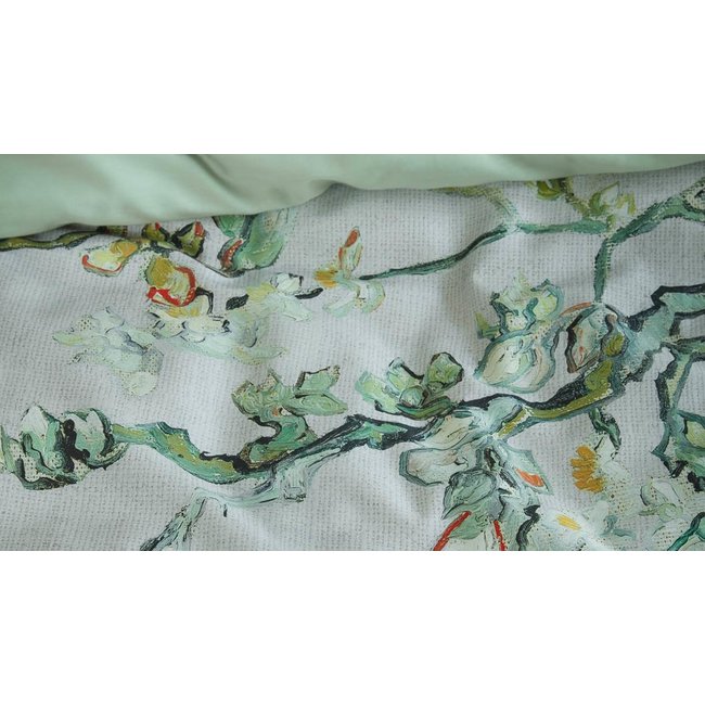 Beddinghouse Dekbedovertrek Beddinghouse Van Gogh Blossom Grey