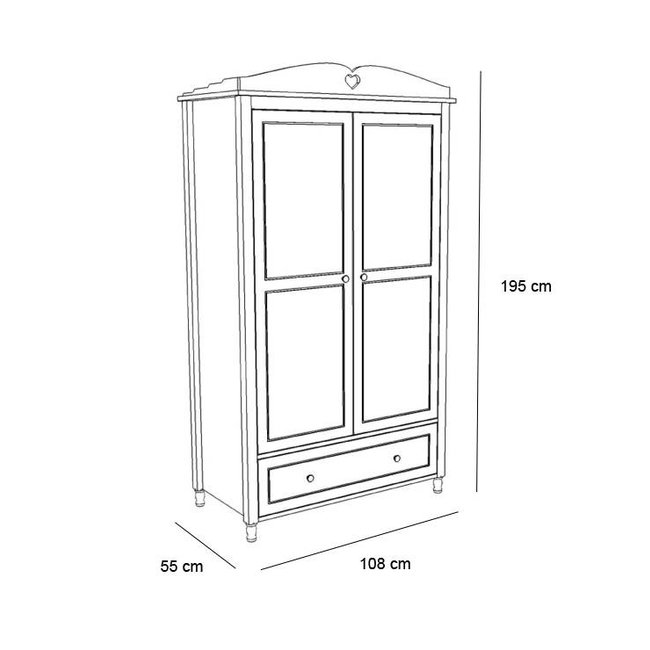 Lilli Furniture Kinderkast Emma