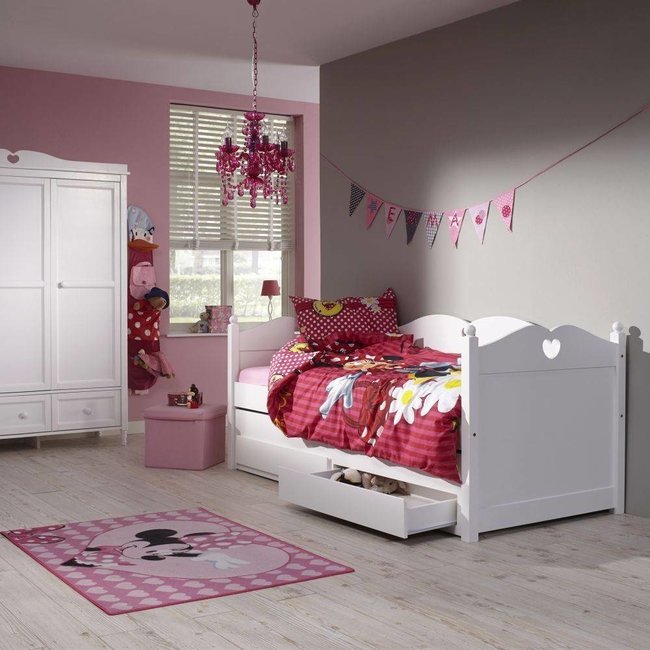 Lilli Furniture Bedbank Emma met slaap- en opberglades 90x200