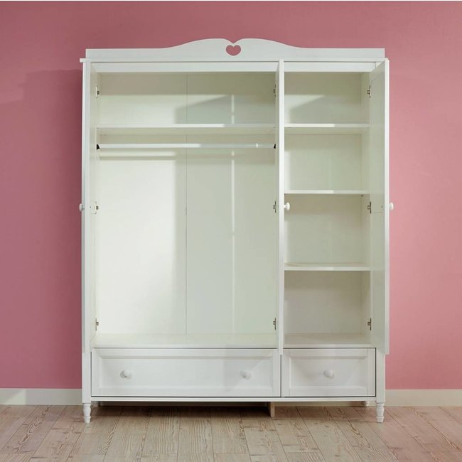Lilli Furniture 3 deurs kinderkast Emma