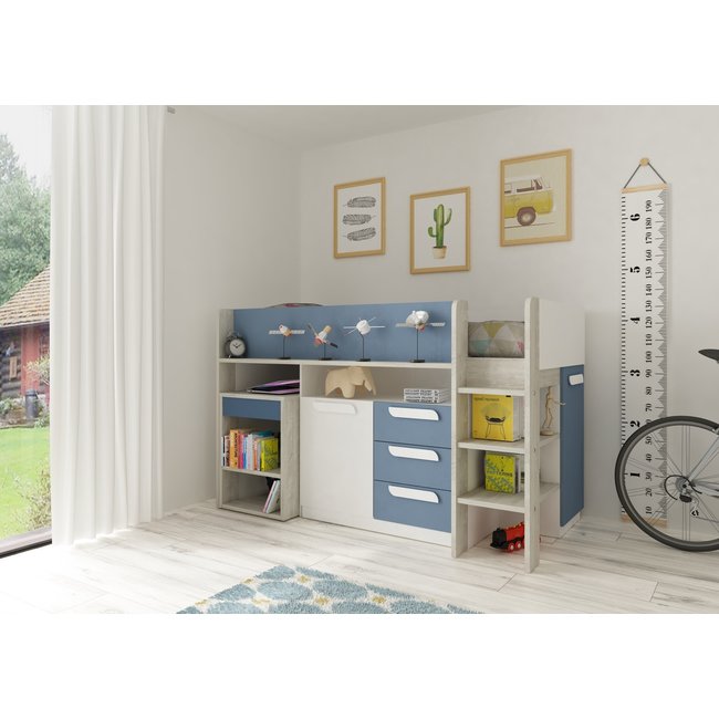 Trasman Yolo halfhoogslaper Smokey blue