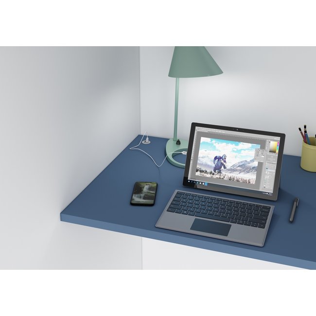 Trasman Jules Hoogslaper met kast - Blauw