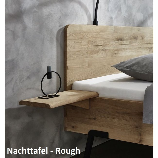 Key West Industrieel design bed Lotus -  Massief eiken