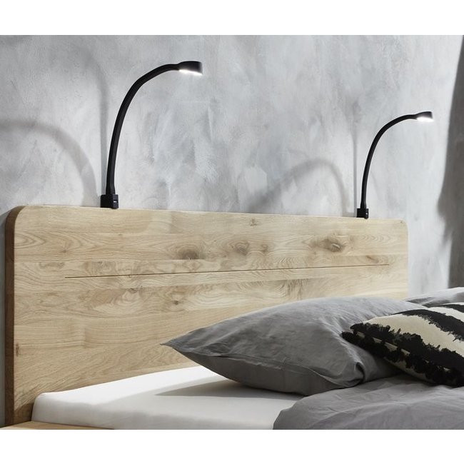 Key West Industrieel design bed Lotus -  Massief eiken