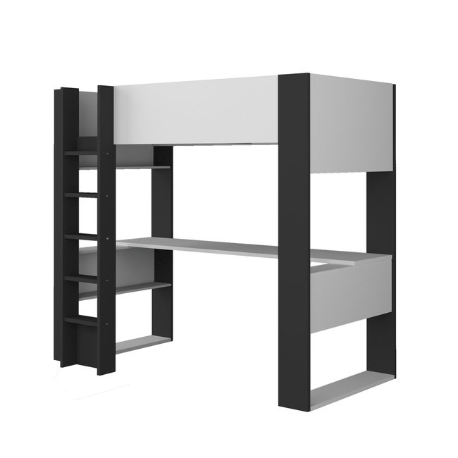 Trasman Twist hoogslaper wit / antraciet