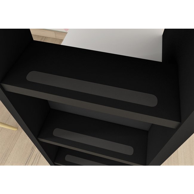 Trasman Twist hoogslaper wit / antraciet