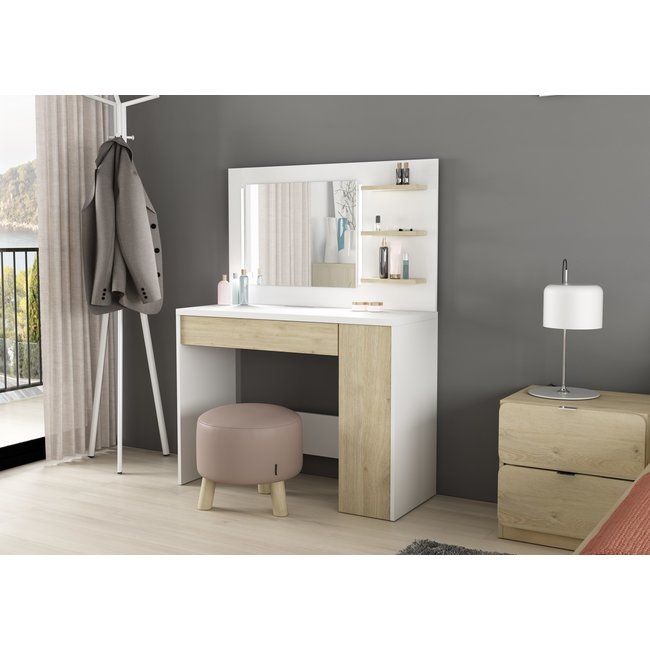 kruipen knal serie Kaptafel Vanity Glamour - Laagste prijsgarantie - Beddengoeddirect.nl