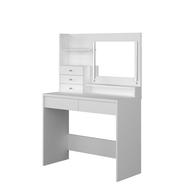 Trasman Kaptafel Vanity Basic - Make-up tafel - Wit