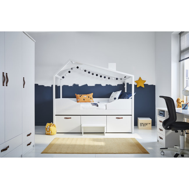 LIFETIME kidsrooms Kajuitbed Cool kids met hut compleet