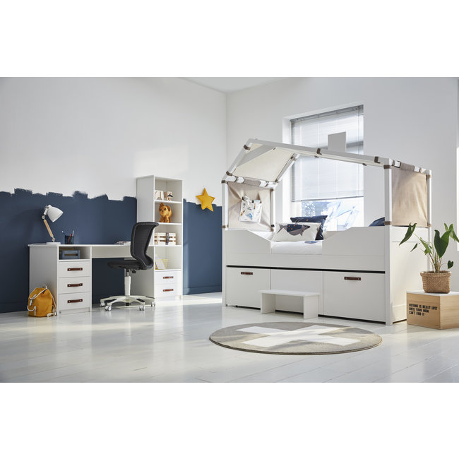LIFETIME kidsrooms Kajuitbed Cool kids met hut compleet