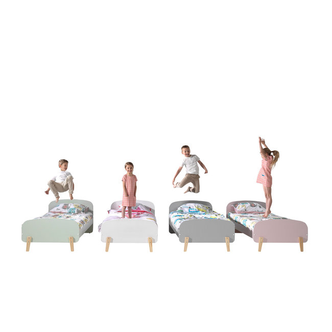 Vipack Kinderbed Kiddy - Oud Roze - 90x200