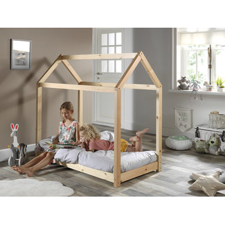 Vipack Kinderbed Cabane - Naturel - 90x200