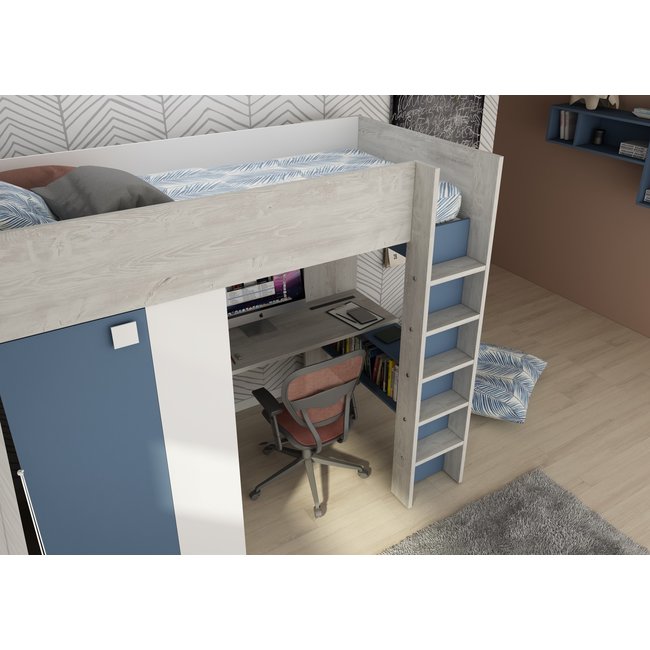 Trasman Hoogslaper Studio Smokey blue