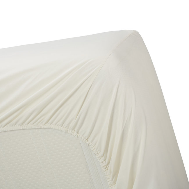 Beddinghouse Hoeslaken percale katoen Beddinghouse - Offwhite
