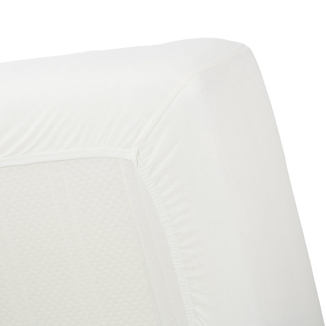 Beddinghouse Hoeslaken Jersey katoen Beddinghouse   -Offwit