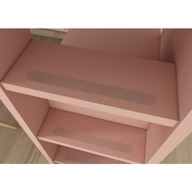 Trasman Stapelbed Jules Roze met kast en 2 lades