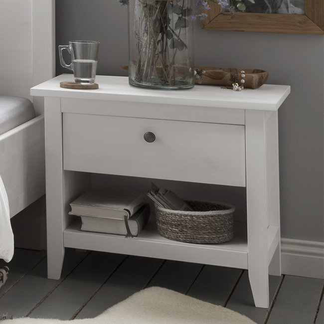 INFANSKIDS Kinderbed Solvita wit- 90x200 cm