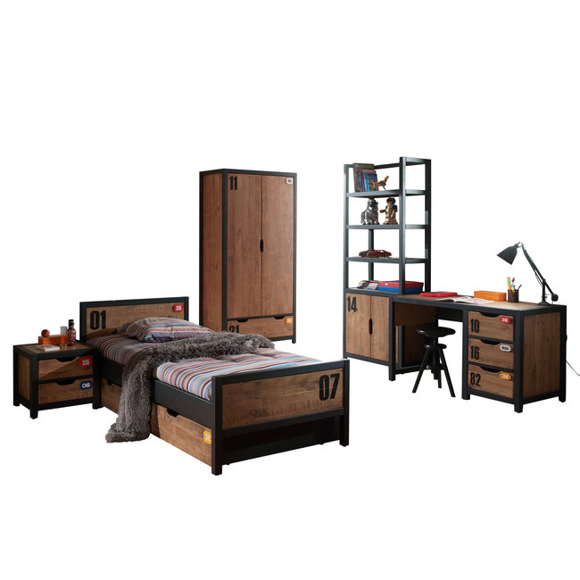 Vipack Kinderbed- Jongensbed Alex 90x200 cm