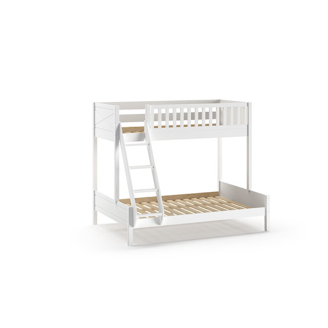 Vipack Stapelbed familiebed Scott 3 pers. 90/ 140 x 200 cm