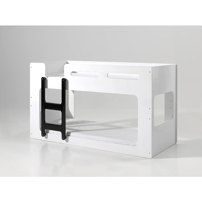 Vipack Stapelbed Luca Wit 90x200 - 120 cm hoog