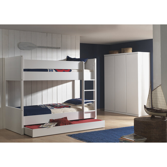 Vipack Stapelbed Lara 90x200 cm- 174 cm hoog
