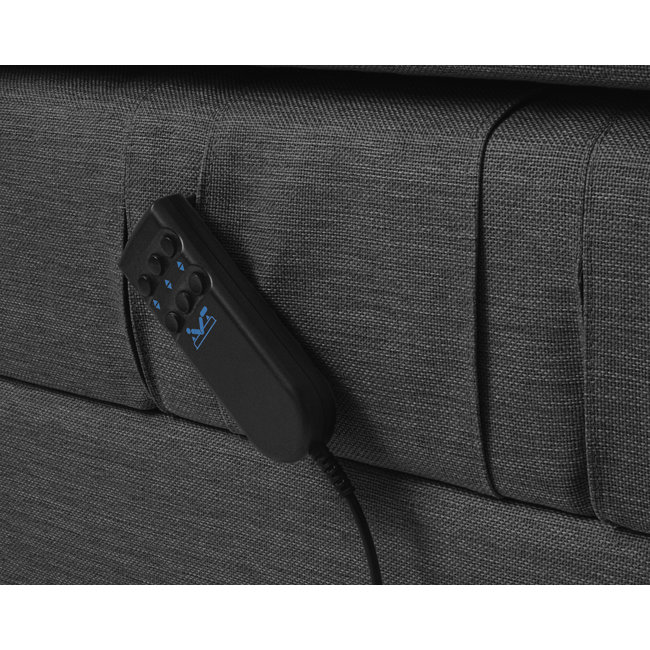 Dreamhouse Electrische Boxspring Arizona- Antraciet