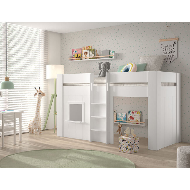 Vipack Halfhoogslaper Reno - Wit