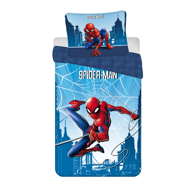 Spider-Man Dekbedovertrek, Spider Sense - Eenpersoons - 140 x 200 cm  - Katoen
