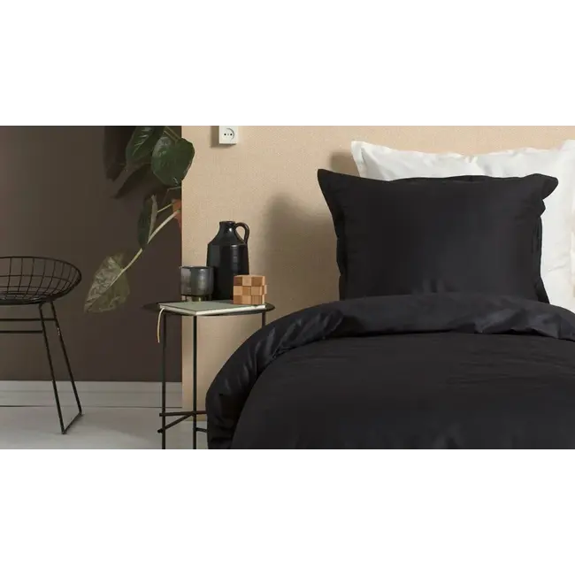 Cinderella Cinderella dekbedovertrek Sundays Black - Satijn katoen