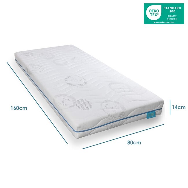 Lilli Furniture Kindermatras 80x160 Lilli Cooltouch