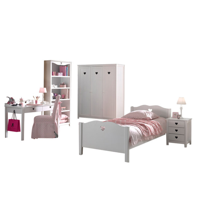 Vipack 3 deurs kinderkast Amori