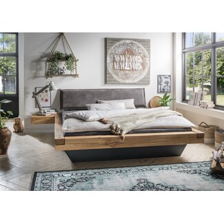 TPT Möbel Industrieel Balkenbed Moon- massief geolied wild eiken