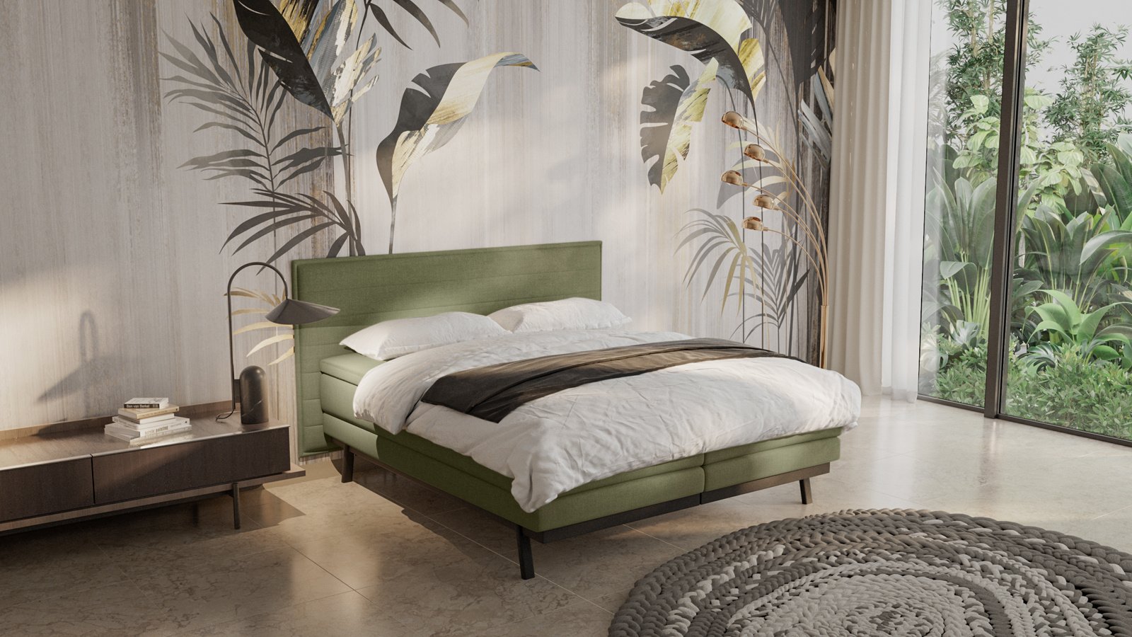 Boxspring Fenna- Diverse Kleuren