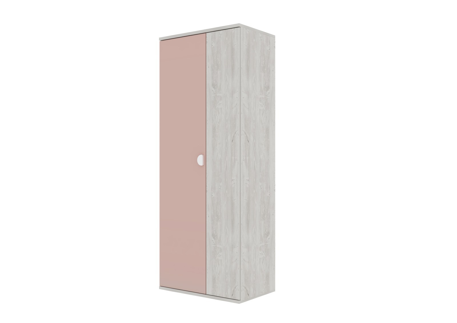 Trasman - Stapelbed Jip met kast & lades - 90x190 - Roze