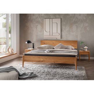 TPT Möbel Eikenhouten bed Meran