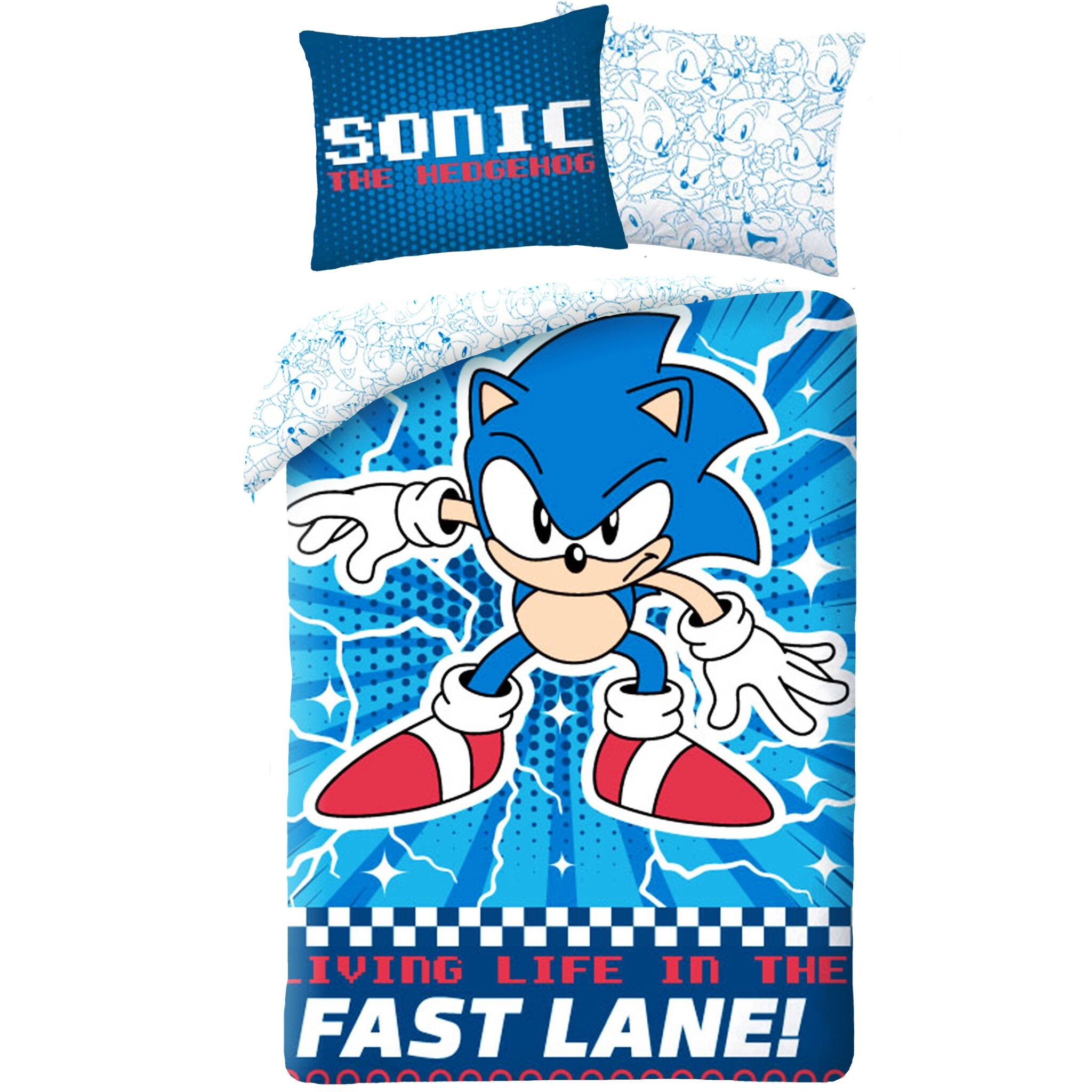 Sonic Dekbedovertrek Fast line 140 x 200 cm