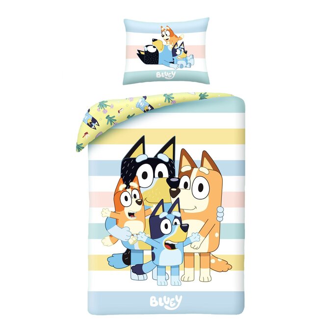 MerchandiseFever Pusheen Dekbedovertrek, Family - 140 x 200 cm + 70 x 90 cm - Katoen