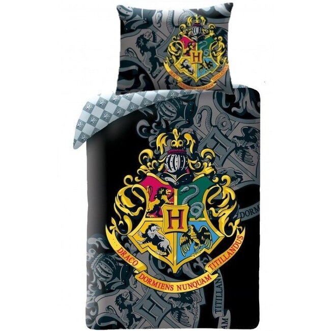 MerchandiseFever Harry Potter Dekbedovertrek, Magic - 140 x 200 cm + 70 x 90 cm - Katoen