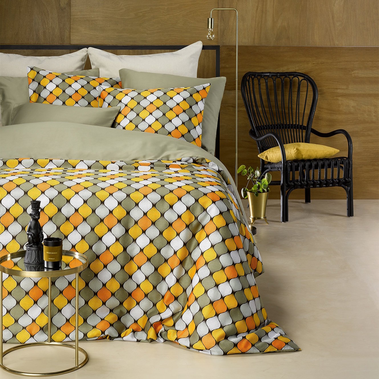 De Witte Lietaer Almond dekbedovertrek - 1-persoons (140x200/220 cm + 1 sloop)