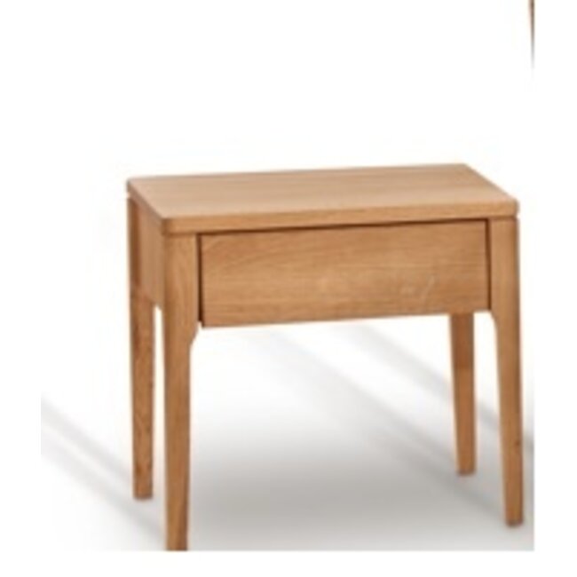 TPT Möbel Eiken houten bed Lana- Beige hoofdbord