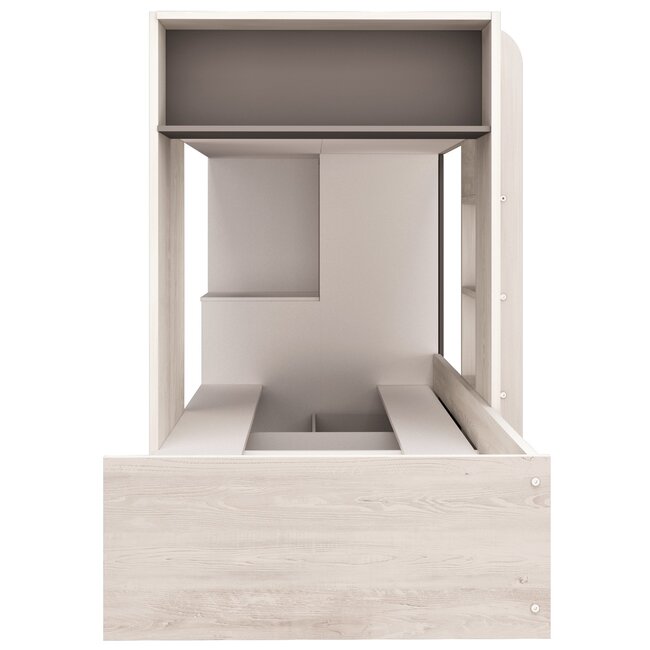 Trasman Stapelbed Maxim Antraciet - 90x190 cm