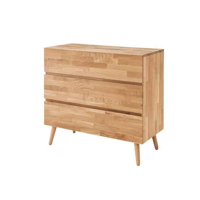 TPT Möbel Eiken houten ladenbed Los Angeles