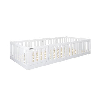 Lilli Furniture Montessori Vloerbed Luna 90x200 – Met deur- Wit